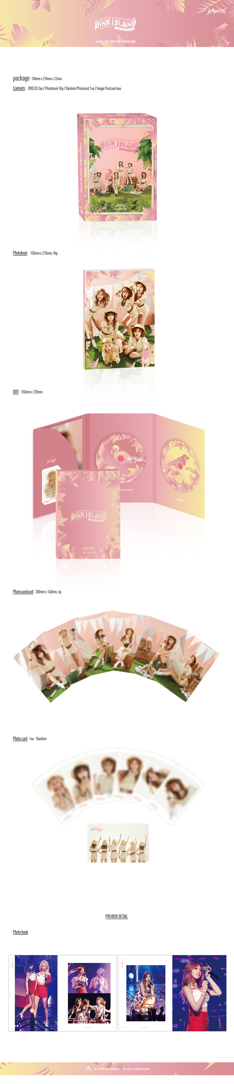 [PRE-ORDER] Apink - 2nd CONCERT "PINK ISLAND" (DVD)