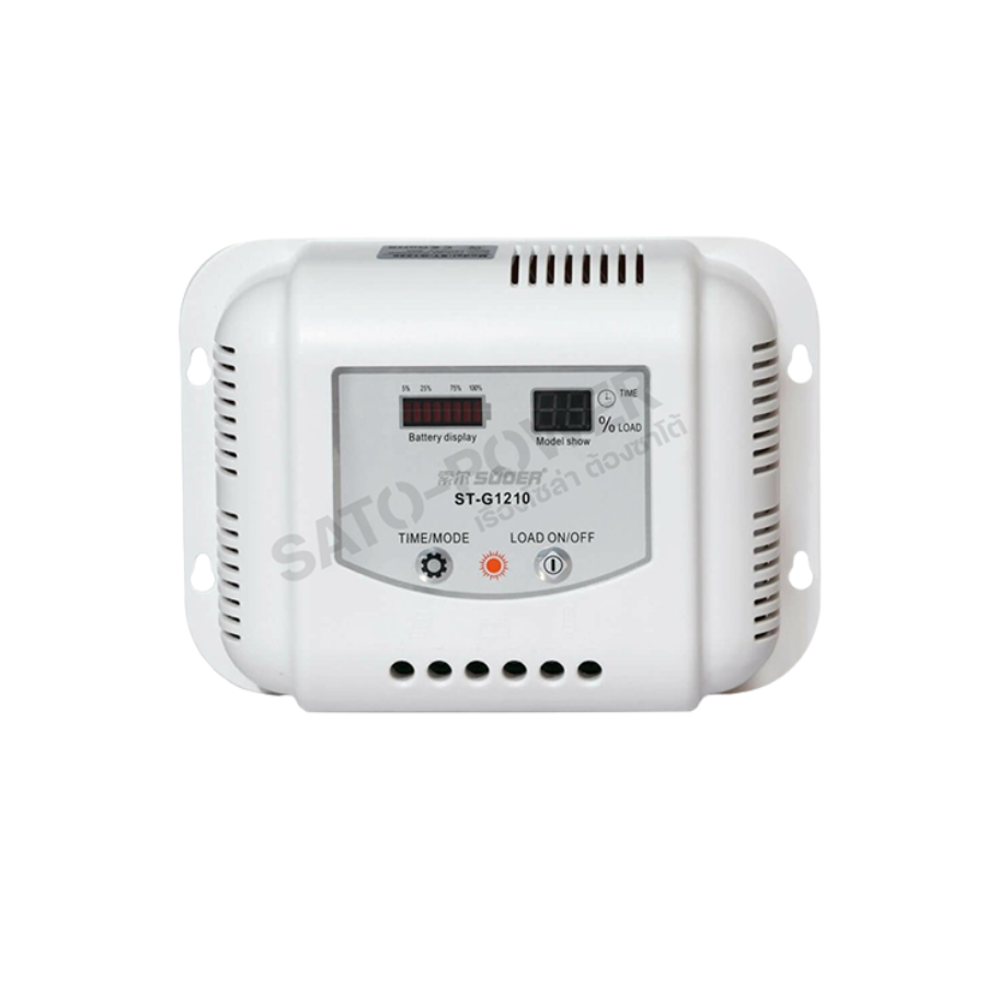 Solar Charger Controller PWM 12/24 10A 30A ( ST-G12xx ) โซล่าชาร์จเจอร์ คอนโทลเลอร์ 12โวลท์เเละ24โวลท์10แอมป์