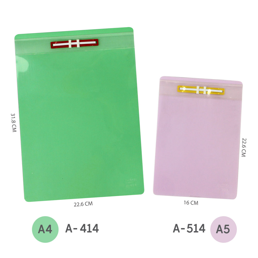 แฟ้มคลิปบอร์ด ปกใส Clear Board