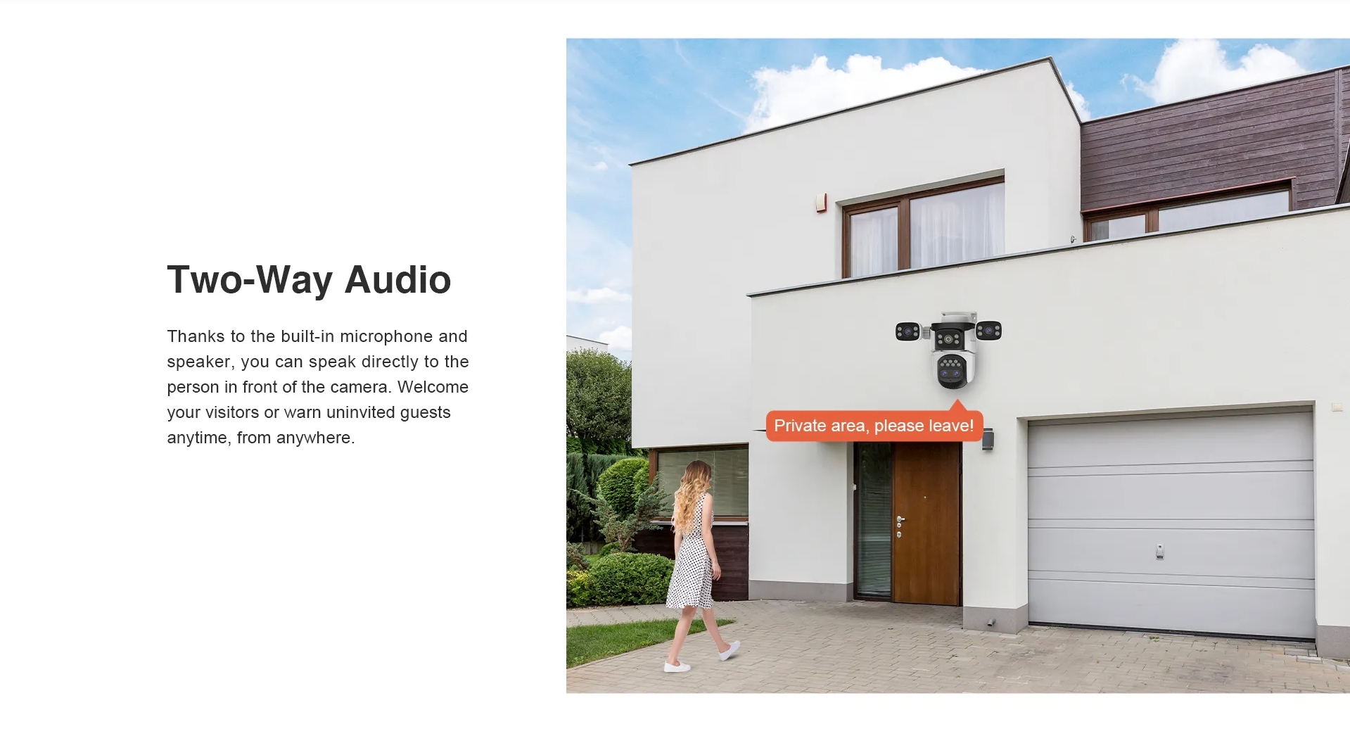 Vstarcam CS621ZS กล้องวงจรปิดระบบ IP WIFI 2+2+2+2 MP กล้อง 4 เลนส์ Color Night Vision มีไมค์และลำโพงในตัว ติดตั้งภายนอกได้ BY BILLIONAIRE SECURETECH CS621ZS