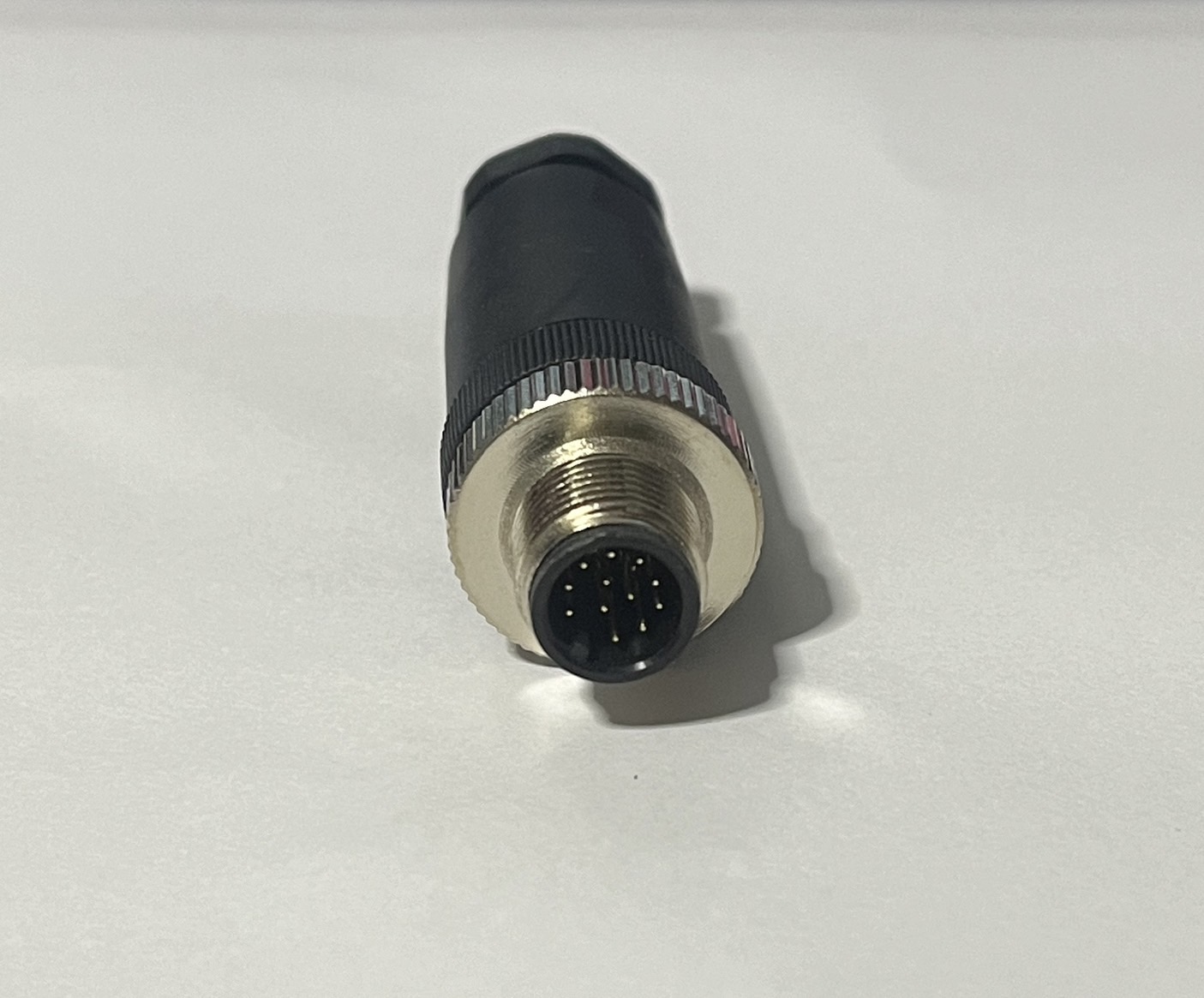 12 pins male M12 cable connector IP67