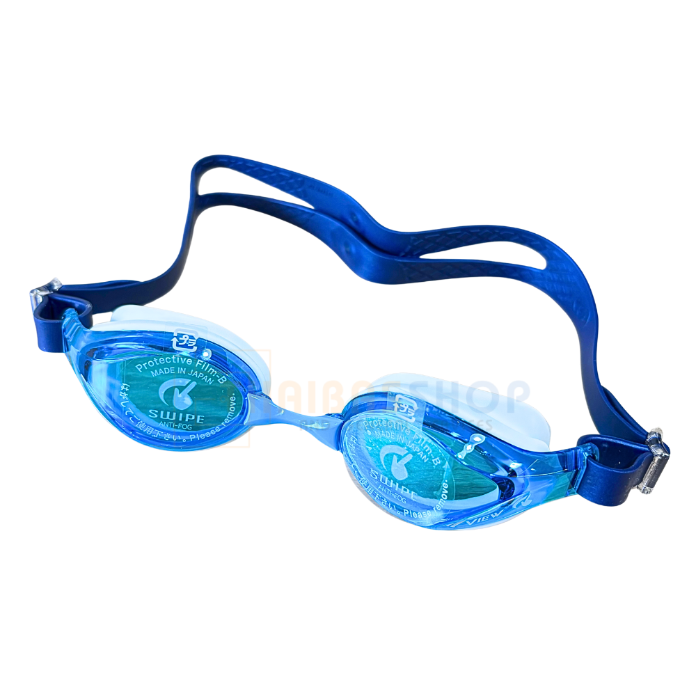 แว่นว่ายน้ำ View ของแท้ 100% รุ่น V760JASA เหมาะสำหรับเด็กอายุ 6-12 ปี เลนส์ช่วยป้องกันรังสี UV
