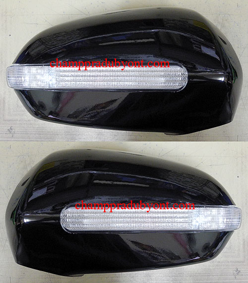 ครอบกระจกมองข้างมีไฟ HONDA JAZZ 03-07 SAKURA