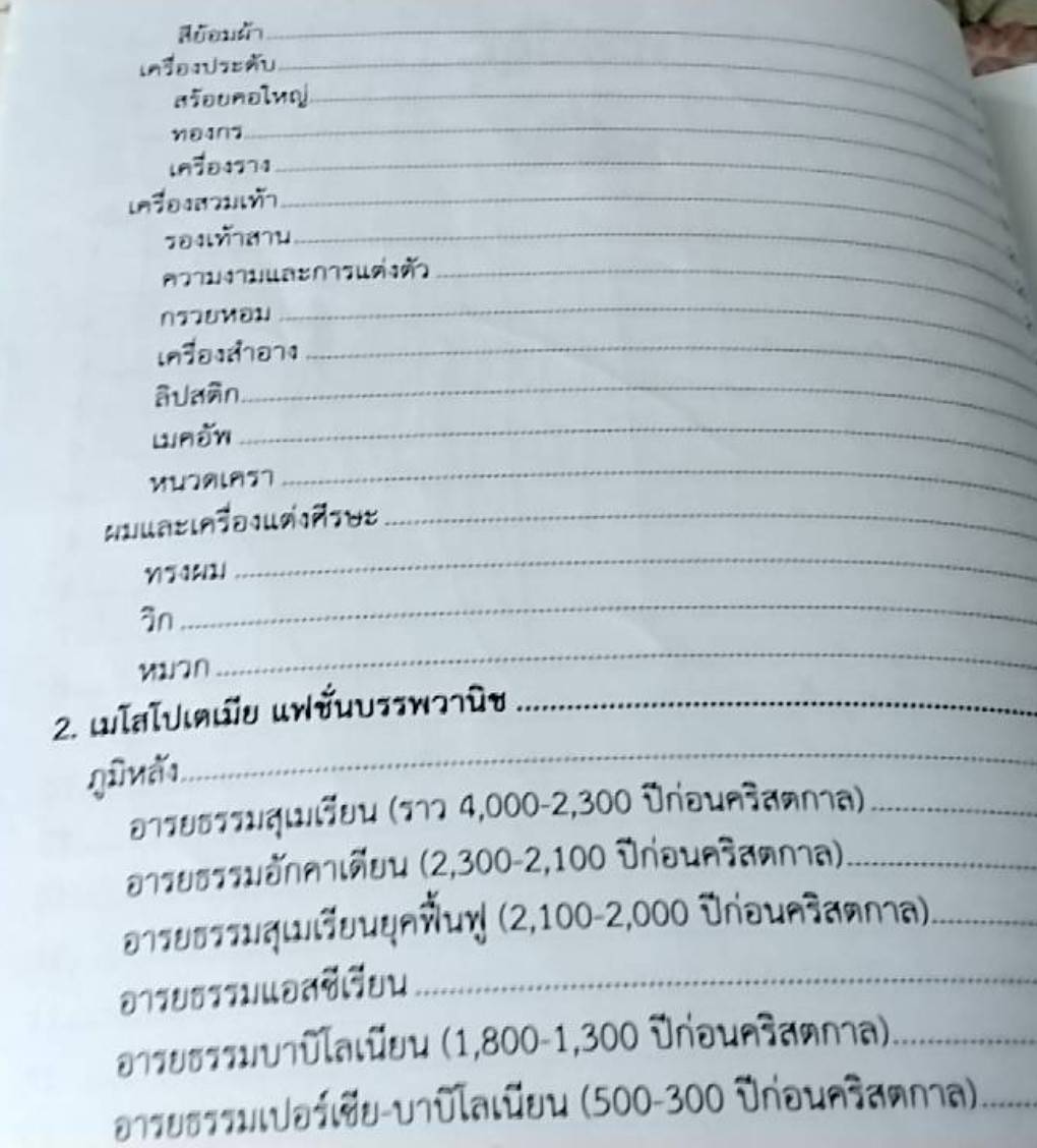 ประวัติศาสตร์แฟชั่น
