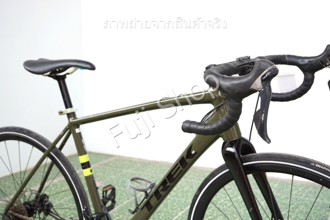 จักรยานเสือหมอบญี่ปุ่น - ล้อ 700c - มีเกียร์ - อลูมิเนียม - Disc Brake - Trek Checkpoint AL3 - สีเขียว [จักรยานมือสอง]