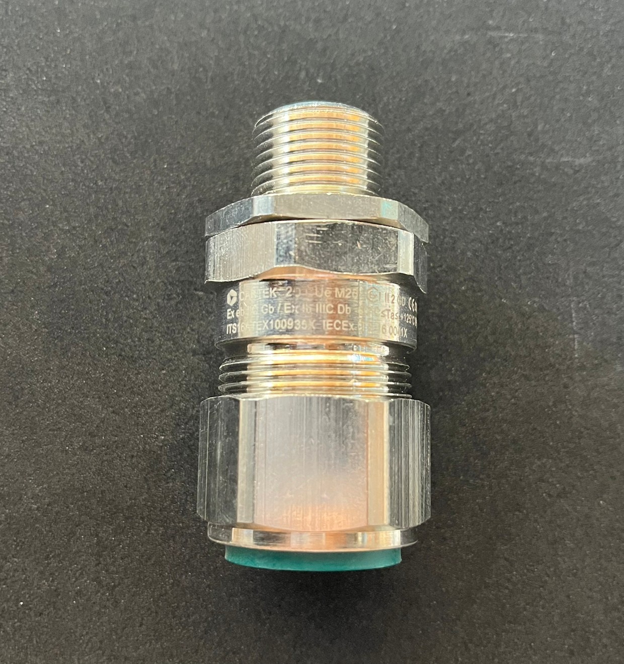 CABTEK ''20-CUE-M20'' armour cable gland, OD.12.50-20.50 mm