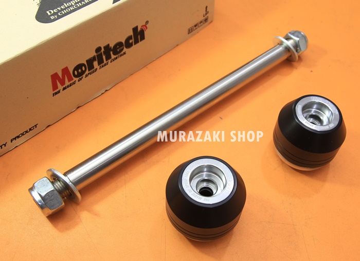 กันล้มแกนล้อหน้า CNC MORITECH KAWASAKI NINJA 400 ราคา1250