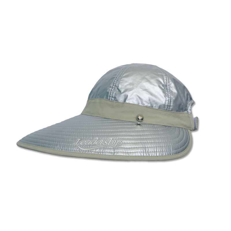 หมวกกันUV กันยูวี หมวกปิดหน้า ปิดคอ สีเบจ มีผ้า2ชิ้น คลุมหน้า by Season Tales