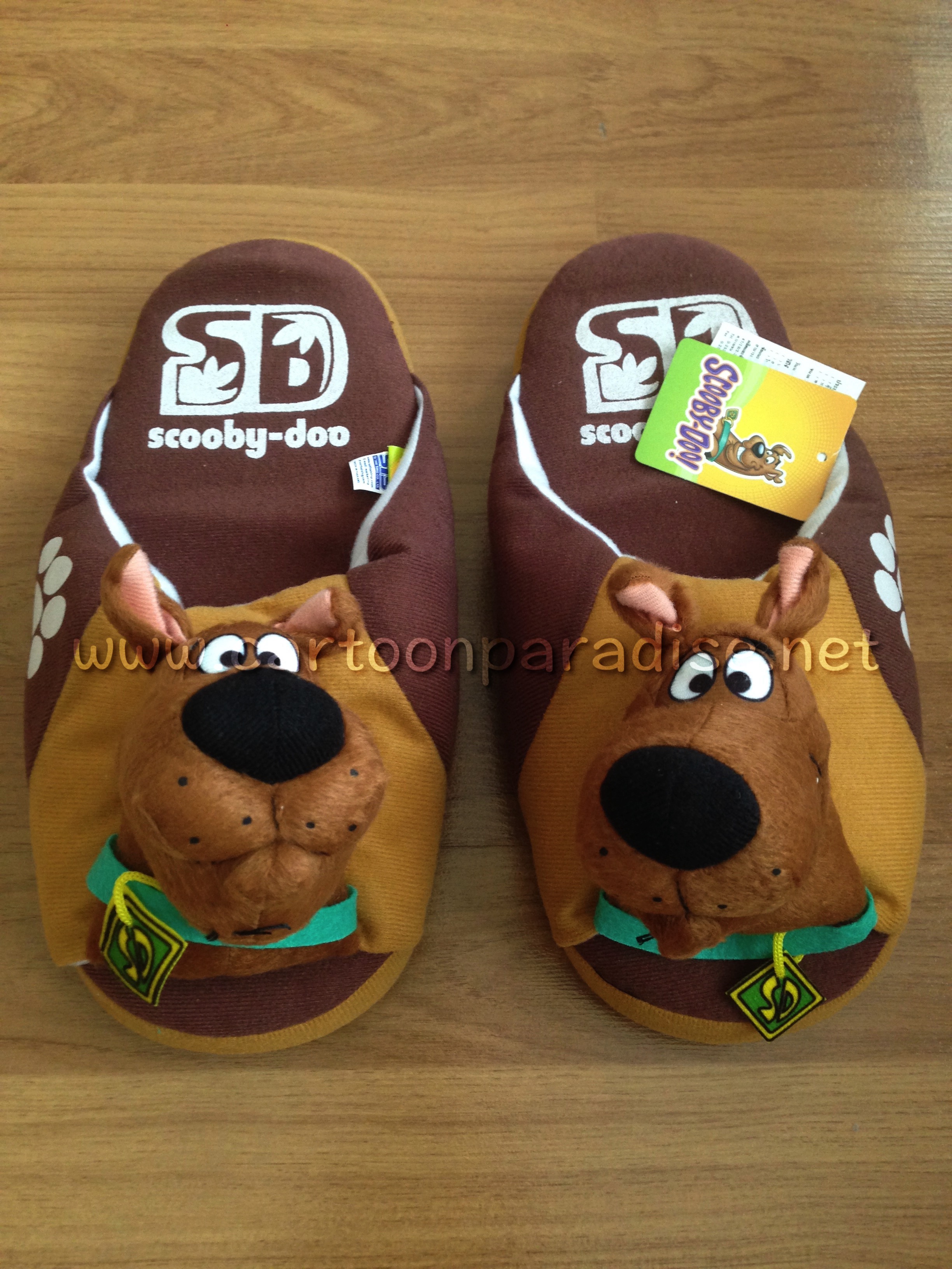 รองเท้าใส่ในบ้านสคูบี้ดู Scooby Doo Slippers ลิขสิทธิ์แท้ สำหรับผู้ใหญ่ ชายและหญิง
