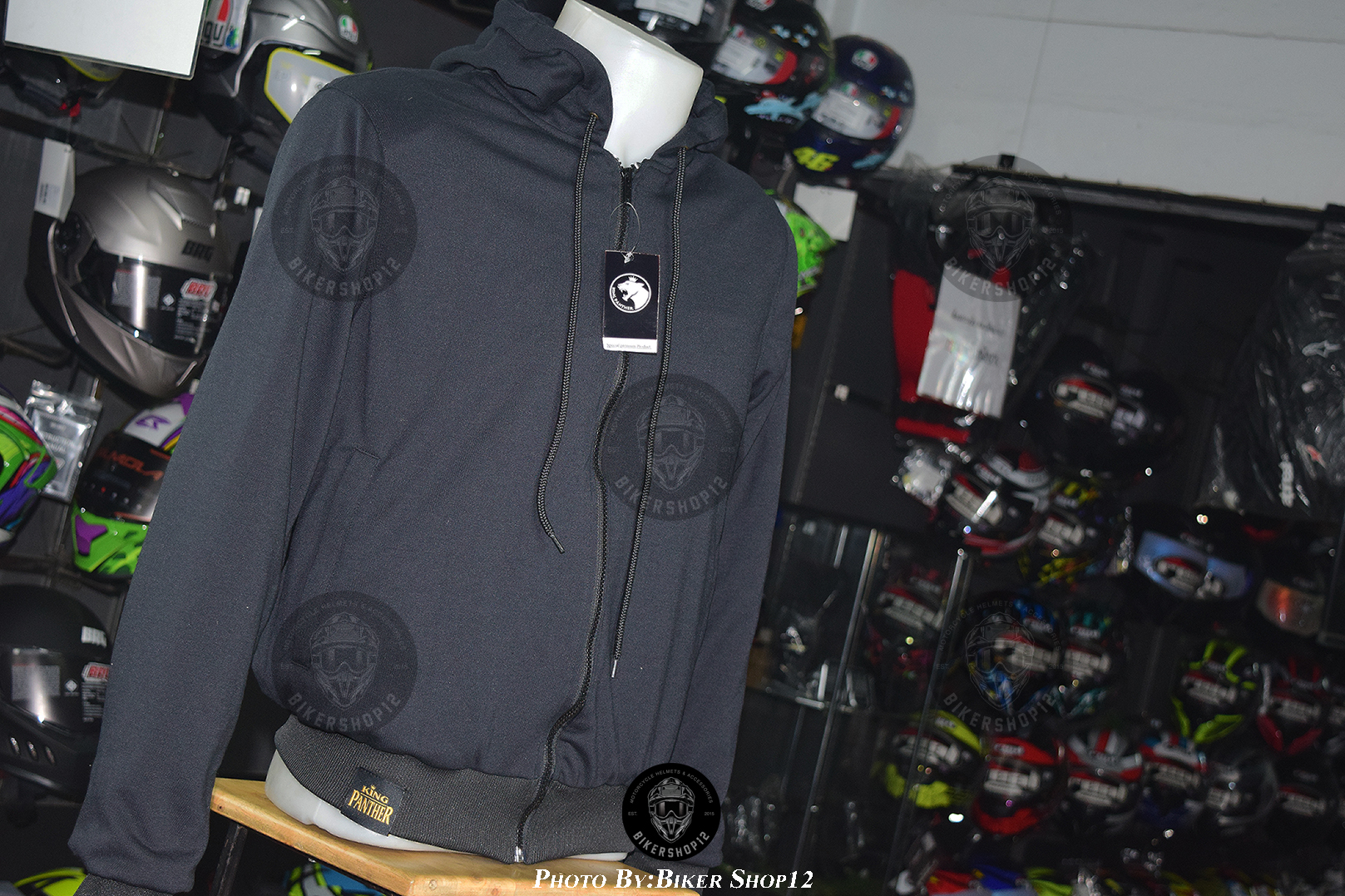 เสื้อฮู้ด ลายพราง ยี่ห้อ kingpanther คละสี