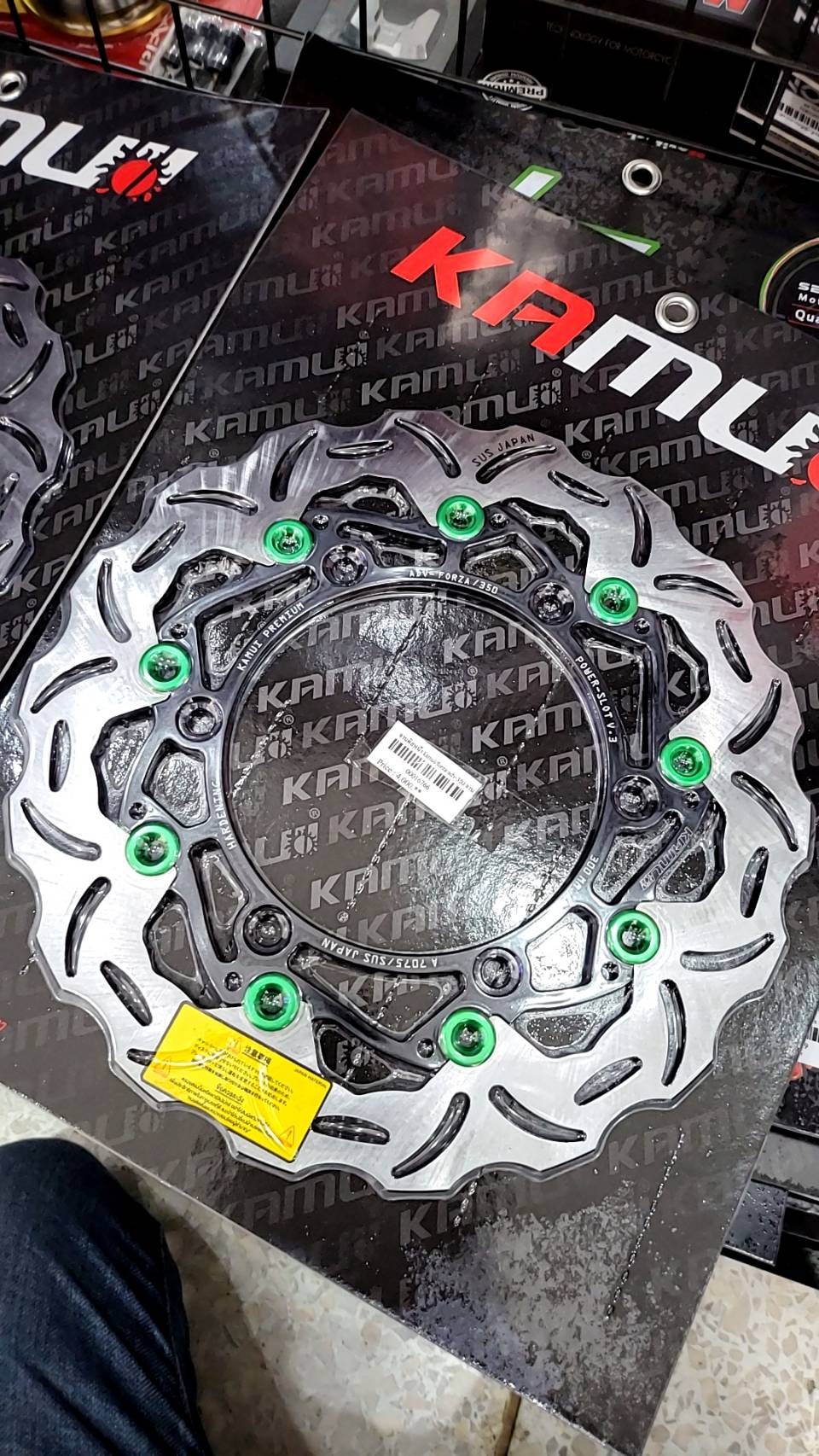 จานหน้า 300 มิล.Power-Slot V.4 จานดิสก์ ADV-350 จานดิสก์ Forza 300/350