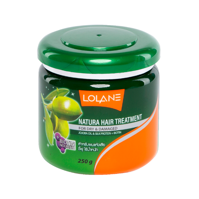 LOLANE โลแลน เนทูร่า ครีมหมักผม โจโจบาออย 250 กรัม