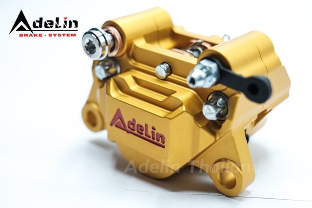 ปั้มADELIN ปั้มล่าง 2 Pot Adl-28 ราคา 1970 บาท ตัวใหม่ มี 4 สี แดง , ดำ , เทา , ทอง