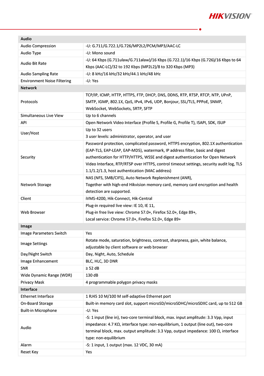 HIKVISION DS-2CD2186G2H-I (2.8/4 mm.) กล้องวงจรปิด IP CAMERA 8MP Accusense, Dark Fighter WDR 130dB ติดตั้งย้อนแสงได้ BY BILLIONAIRE SECURETECH DS-2CD2186G2H-I