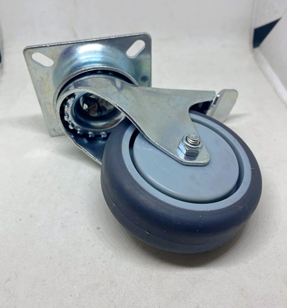 ล้อยางพร้อมแป้นแบรกขนาดล้อ 75mm