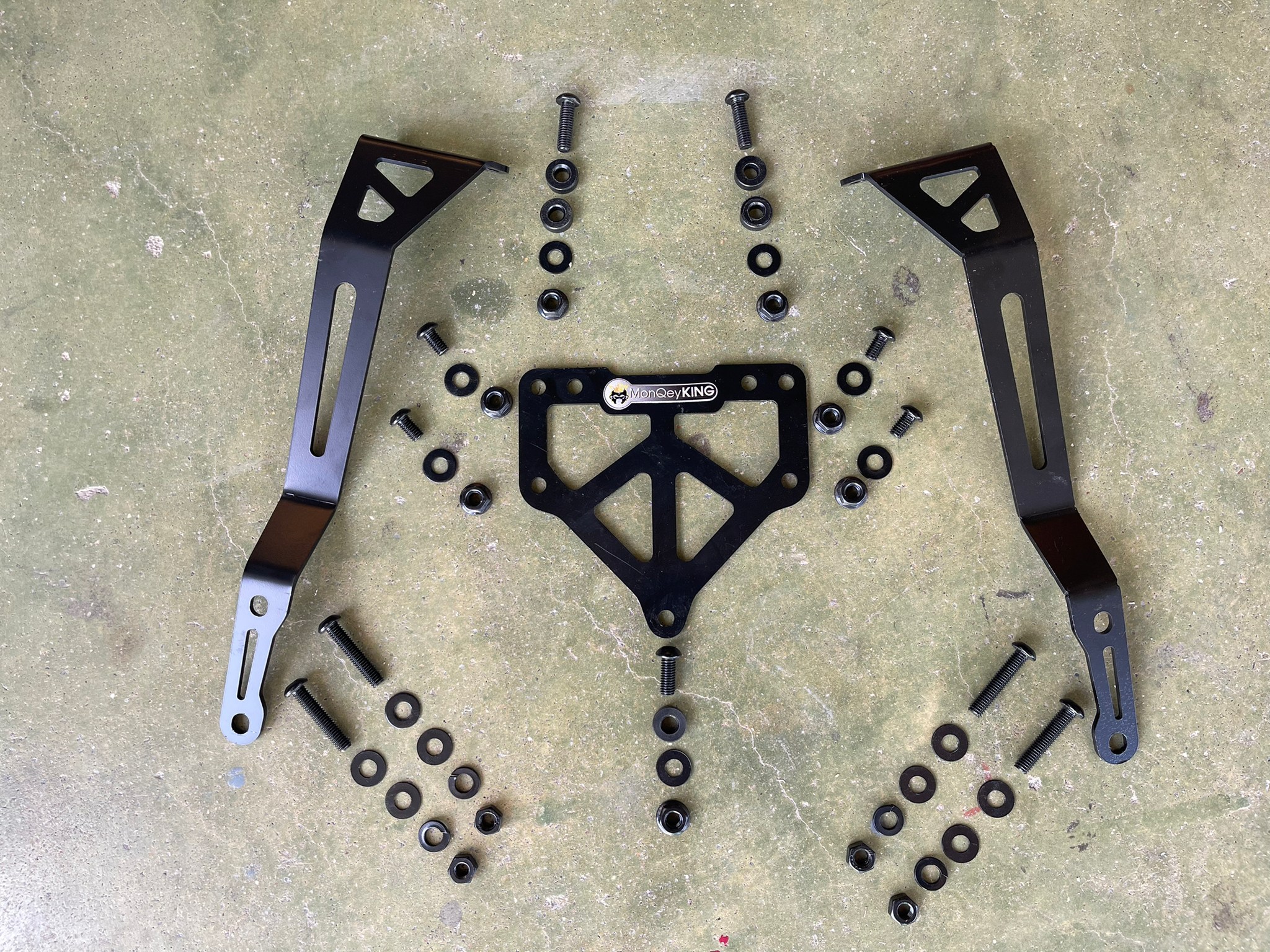 ชุดขาย้ายบังโคลนหน้าเดิม ลงล่าง Monkey125 MonQeyKing ราคา1990