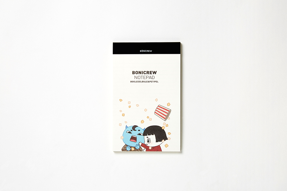 [PRE-ORDER] GOBLIN - Official Goods "NOTEPAD (A5)" (Boglegel Blue & Petipel Ver.)