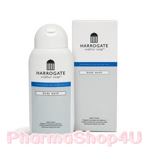 Harrogate Sulphur Soap Body Wash 250 ml เจลอาบน้ำ ซัลเฟอร์ ฮาโรเกต