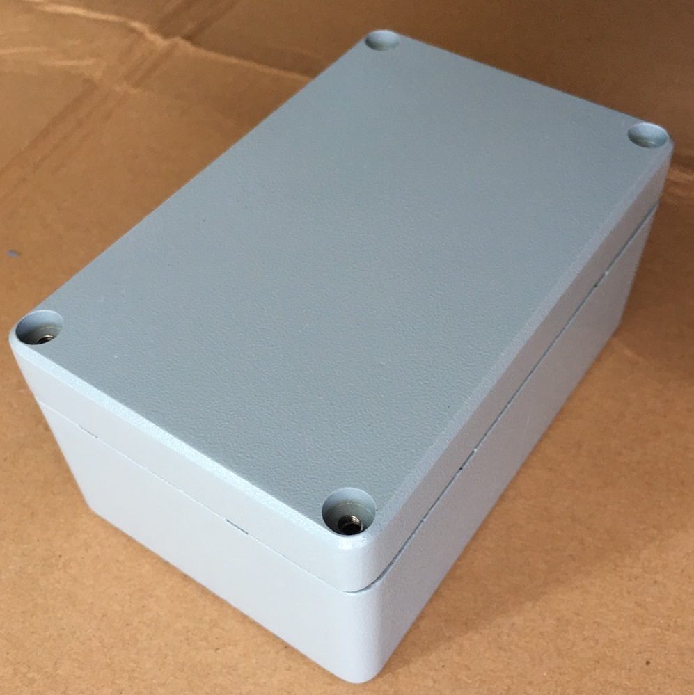 Tibox LV1208 กล่องอลูมิเนียม 127x82x57mm