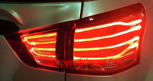 ไฟท้าย ISUZU MU-X 14-16 แดง LED ลาย BENZ