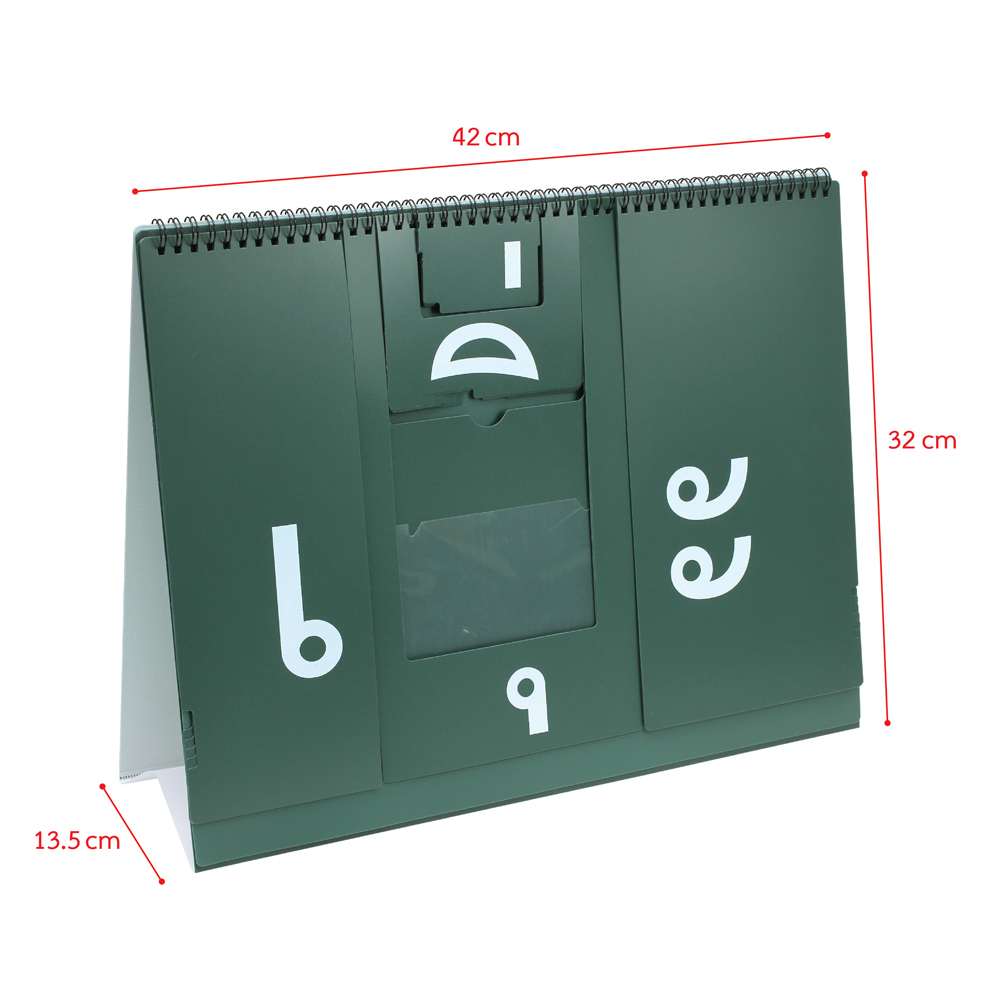 ขนาดบอร์ด ชุดฝึกสะกดคำ สื่อการเรียนการสอนภาษาไทย ET-603