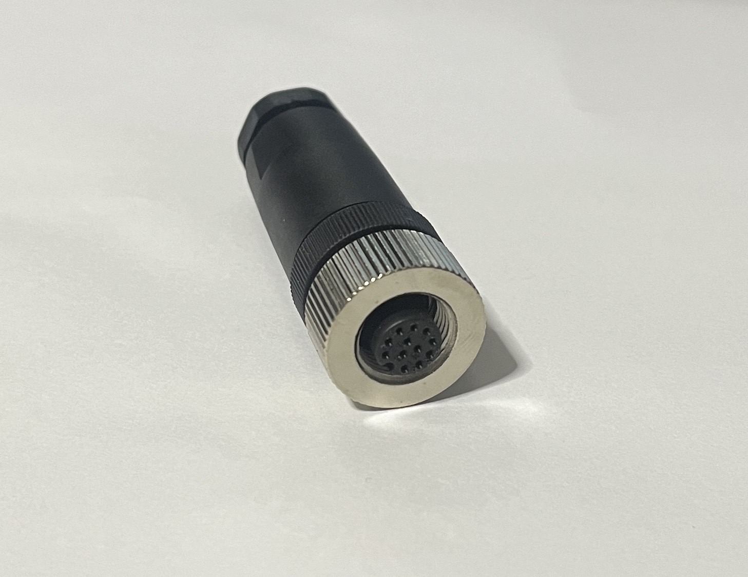 12 pins Female M12 cable connector IP67