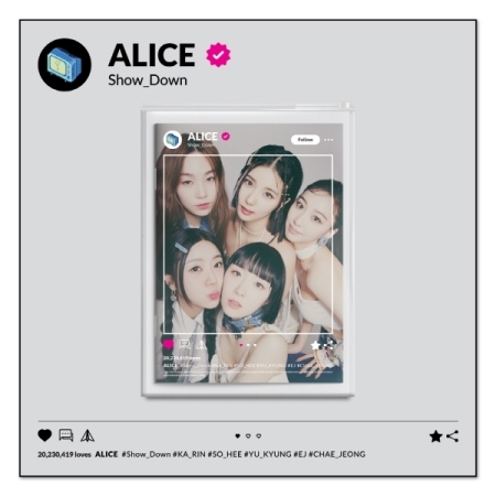 [PRE-ORDER] ALICE - 2nd Single Album "SHOW DOWN"