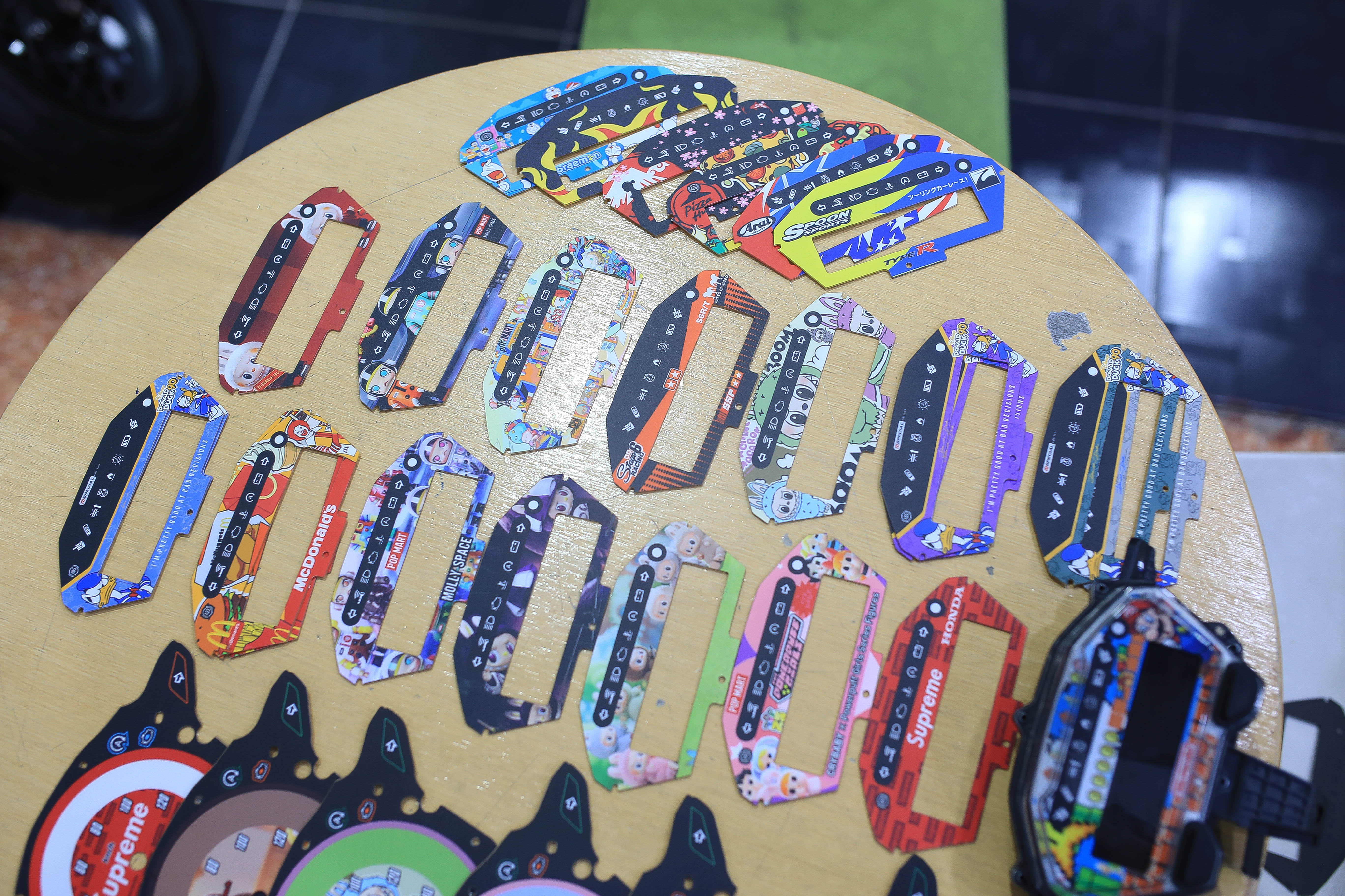 แผ่นเรือนไมล์ [ ตัวใน ] Lead125/Giorno125