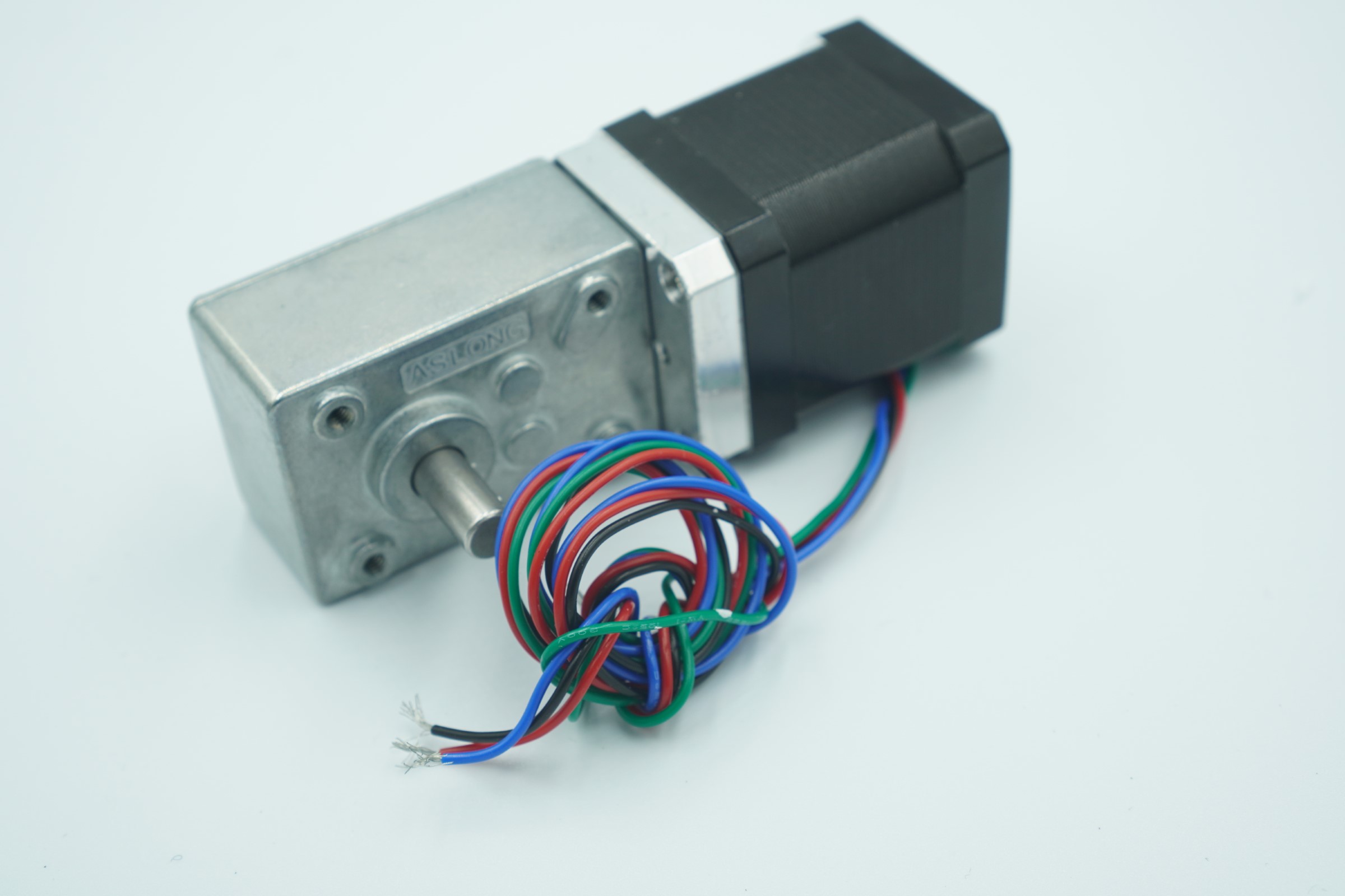 NEMA17 with worm gear (สองแกน)