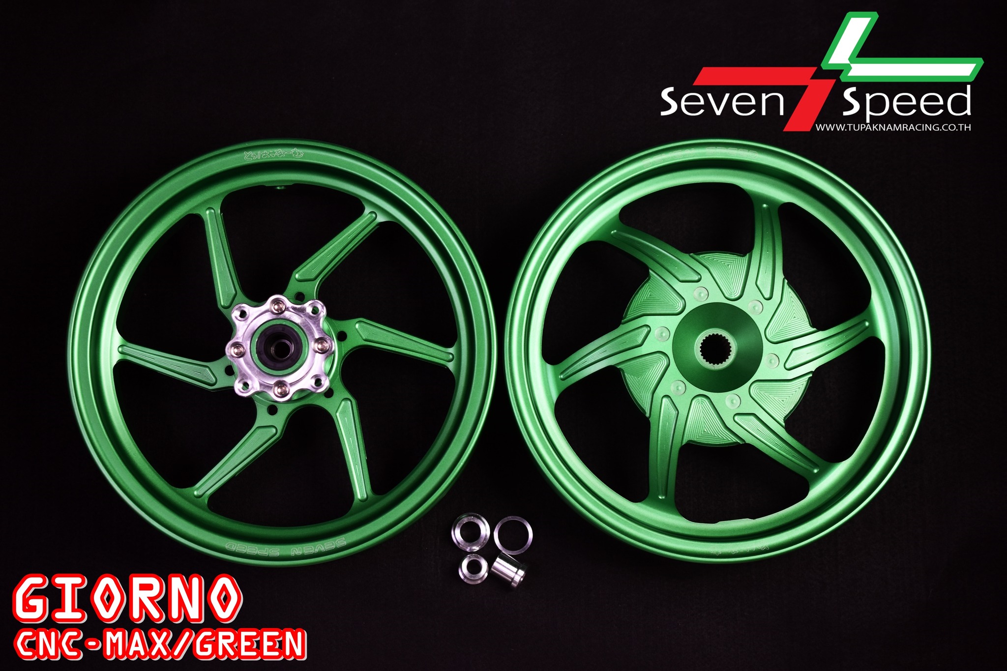 ล้อแม็ก Cnc Seven speed ตรงรุ่น Honda Giorno+