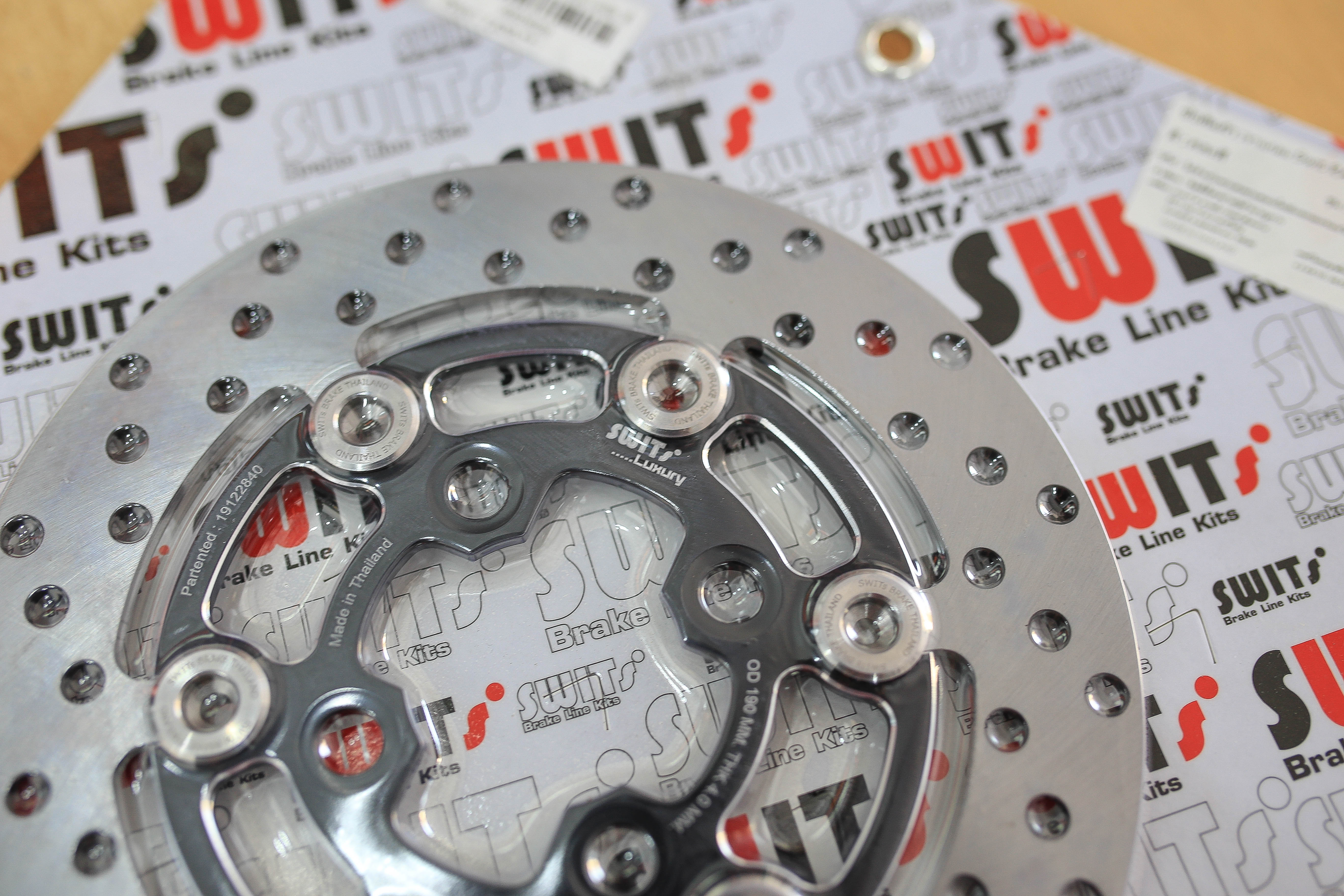 จาน Lead 125 SWIT 190mm หมุดเลส ราคา 1650฿