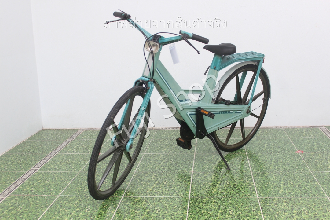 จักรยานญี่ปุ่น - ล้อ 27 นิ้ว - มีเกียร์ - พลาสติก - ITERA - สีเขียว [จักรยานมือสอง]