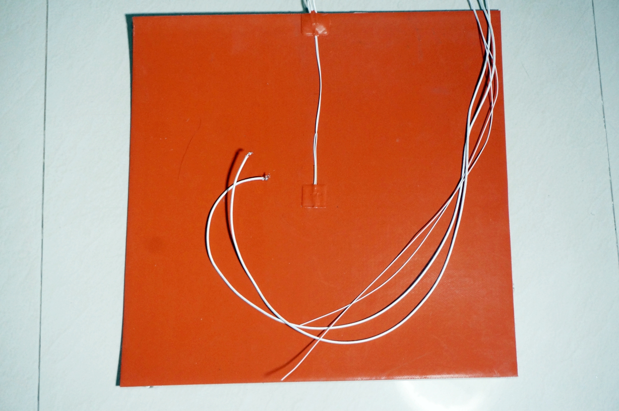 Silicone heating plate 40x40cm 500W 220VAC