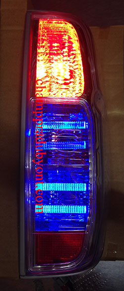 ไฟท้าย NISSAN NAVARA 07-13 SMOKE LED FITT