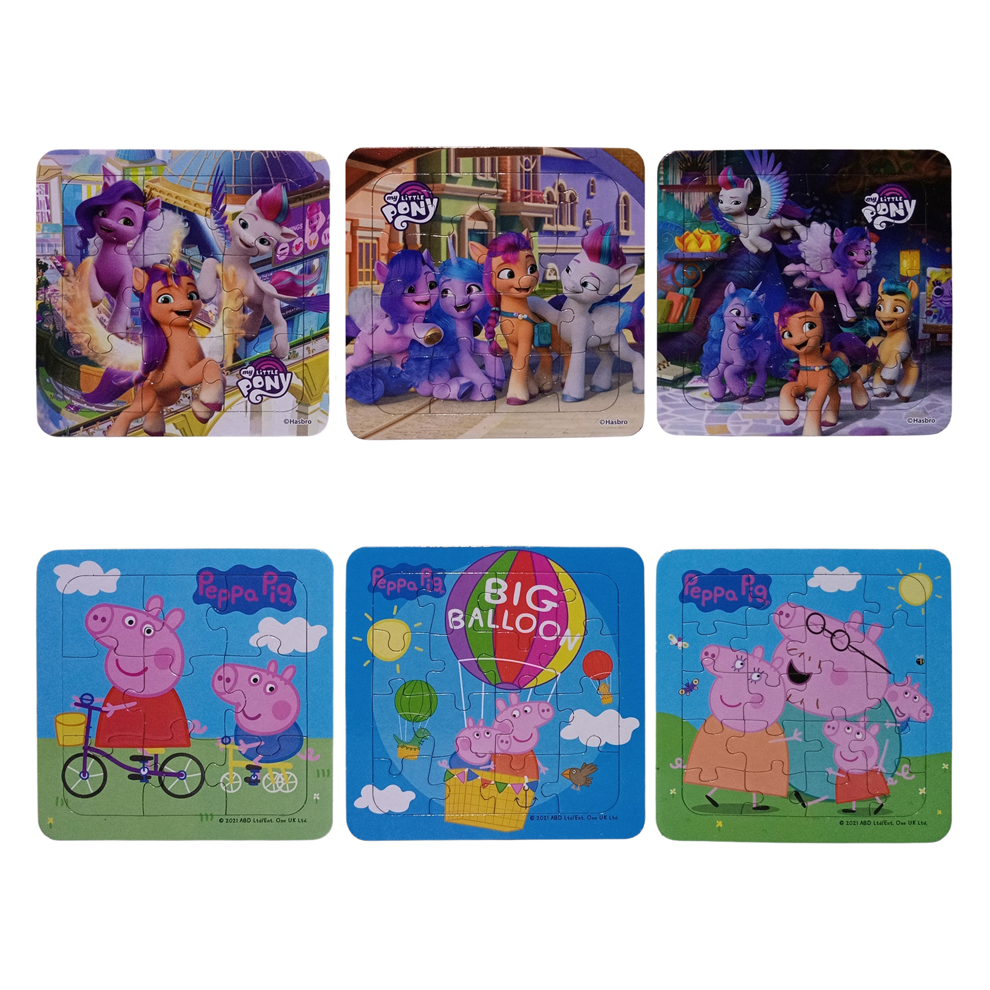 Jigsaw Puzzle Kid Set 3 Pcs ตัวต่อจิ๊กซอว์สำหรับเด็ก 1 ชุดมี 3 ภาพ สินค้าลิขสิทธิ์ Bongkoch MagicLand6