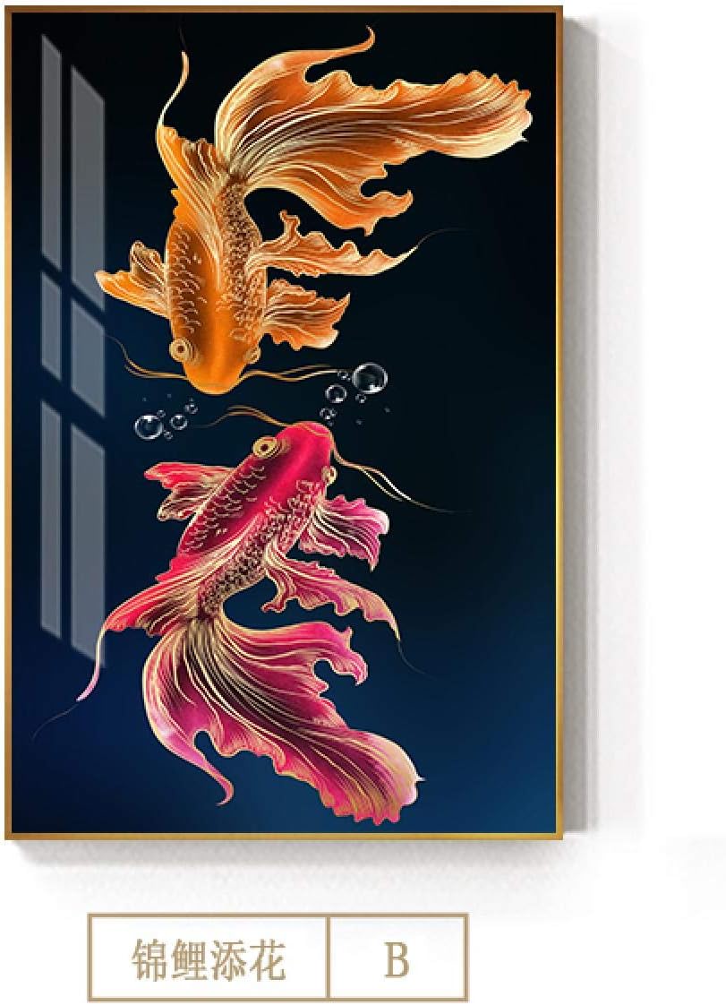 pla-1138 *สินค้าหมด* ชุดปักครอสติช ลายคู่ปลาทองแดงส้ม (ปักเต็มผืนผ้า ไม่มีเดินเส้น ผ้า11CTพิมพ์ลาย ปัก 3 เส้นเล็ก) ขนาด 50*90 ซม.ผ้าครอสติช 11CTพิมพ์ลายปักบนผ้า ไหมคอตตอน 27 สี ผังลาย เข็ม