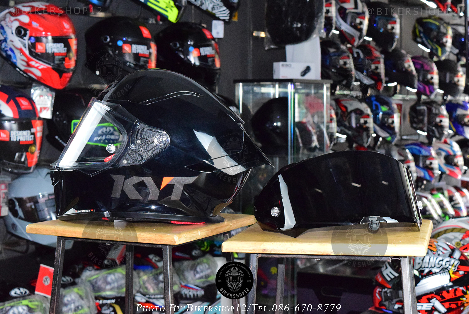 หน้ากากหมวกกันน็อค (VISOR) KYT รุ่น R2R