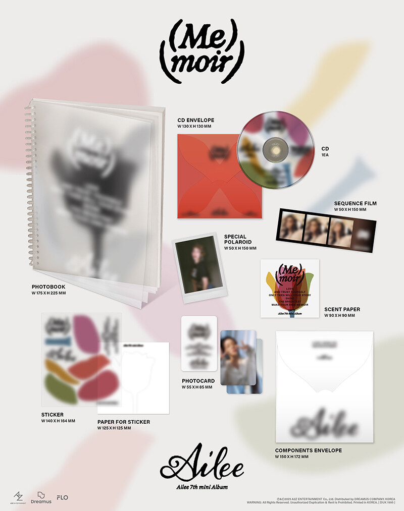 [PRE-ORDER] AILEE - 7th Mini Album "(Me)moir"