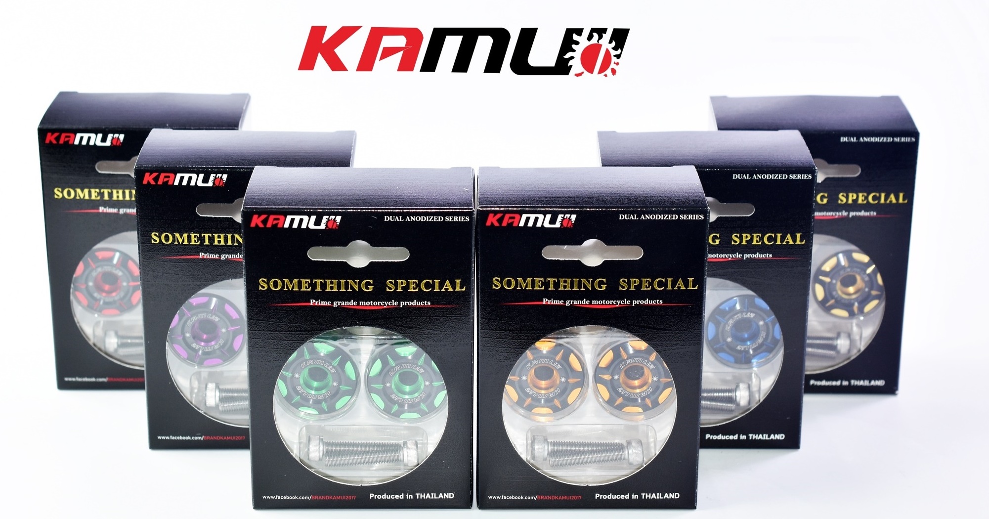 ปลายแฮนด์ KAMUI 2-Tone ใส่ได้ทุกรุ่น ราคา650