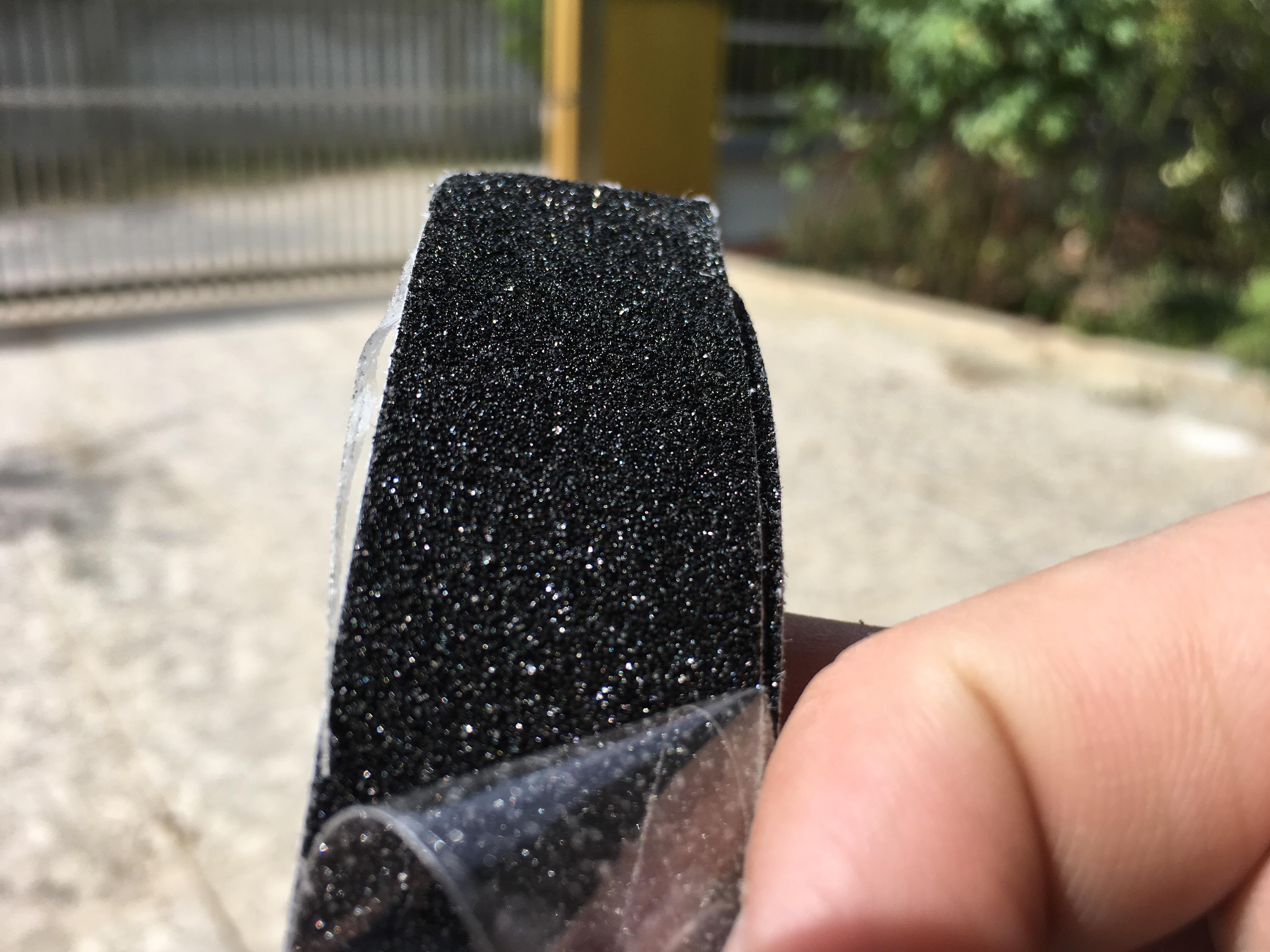 เทปกันลื่น สีดำ กว้าง 1 นิ้ว x ยาว 5 เมตร - Non-slip warning tape black 1"x5m