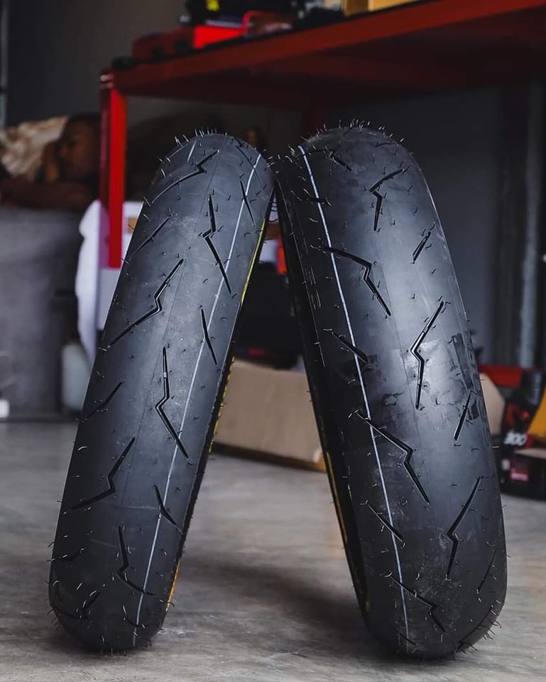 ยาง Pirelli Rosso Scooter Sc ขอบ 12 100/90 ราคา2300 120/80