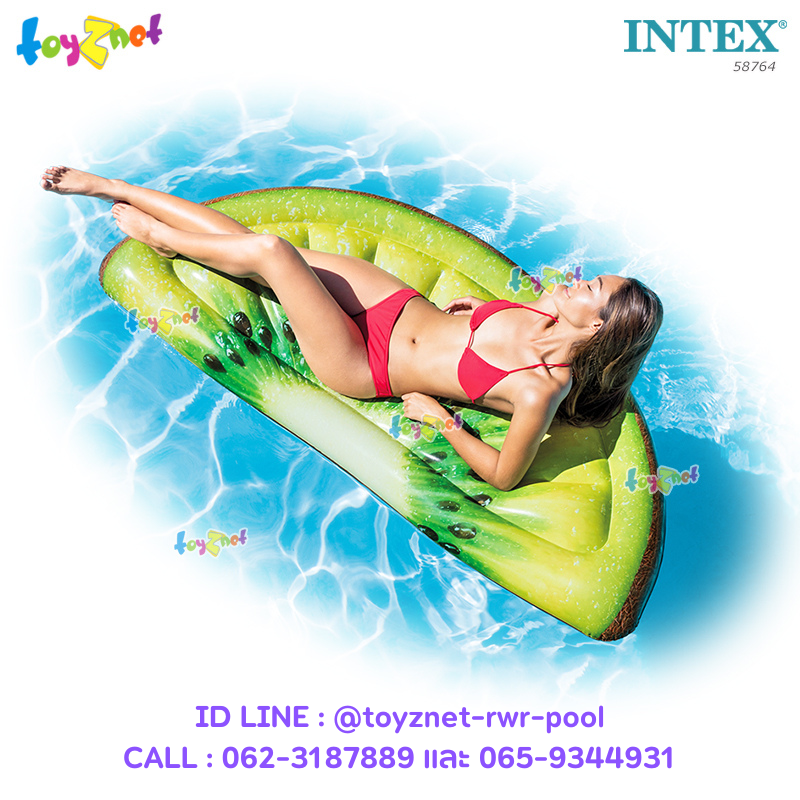 Intex Kiwi Slice Float 1.78x0.85 m.58764