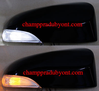 ครอบกระจกมองข้างมีไฟ TOYOTA YARIS 2017 SAKURA