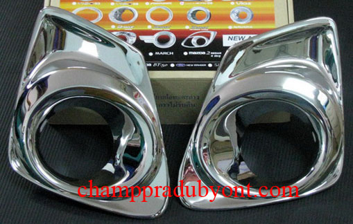 ครอบไฟตัดหมอกโครเมี่ยม TOYOTA ALTIS 10-13
