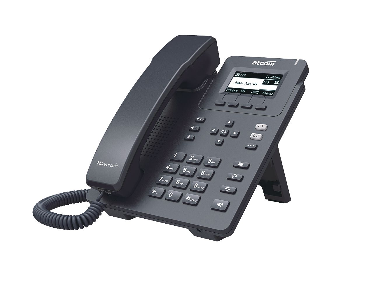ATCOM โทรศัพท์ IP รุ่น D26, 6 SIP Accounts
