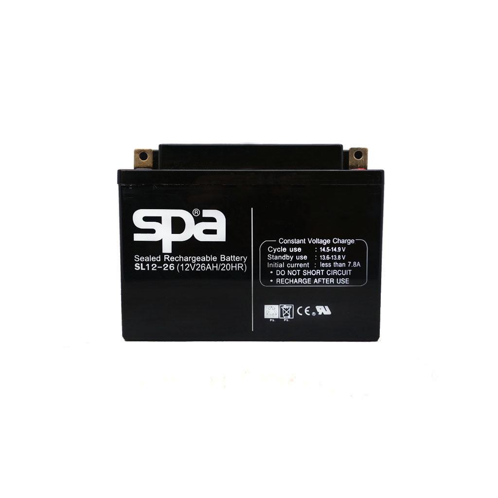 SPA แบตเตอรี่สำรองไฟ 12V 26Ah