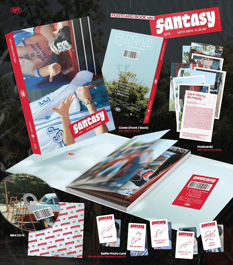 [PRE-ORDER] SF9 - 14th Mini Album "FANTASY" (POSTCARD BOOK ver.)