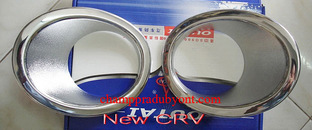 ครอบไฟตัดหมอกโครเมี่ยม HONDA CR-V 07-10