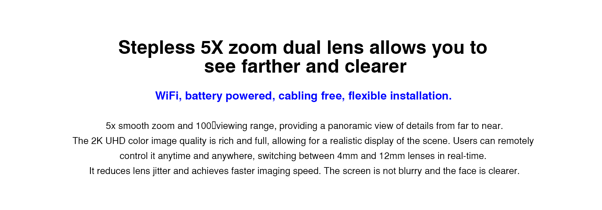 Vstarcam CB67D กล้องวงจรปิดระบบ IP WIFI 3 MP มี BATTERY 10000mAh + แผง SOLAR CELL กล้องเลนส์คู่ มีไมค์และลำโพงในตัว Color Night Vision ติดตั้งภายนอกได้ BY BILLIONAIRE SECURETECH CB67D