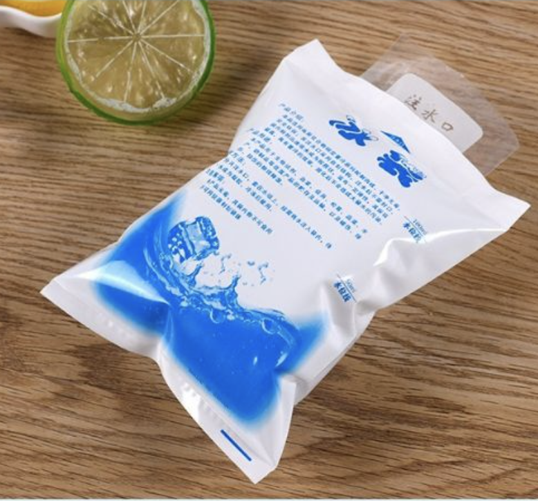 น้ำแข็งเทียม200ml ถุงเจลเก็บความเย็น ไอซ์แพค ไอซ์เจล lce pack Ice gel นำมาใช้ซ้ำได้ แพ็ค 10ชิ้น